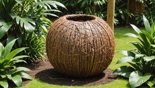 Améliorez votre jardin avec le voile d'ombrage en coco
